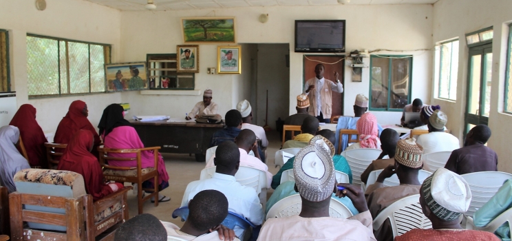 WFP Livelihood Activities: CCDRN Train community based Project Management Committee