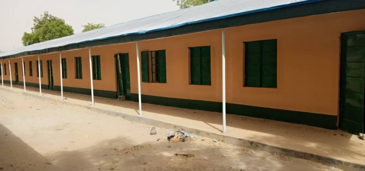CCDRN Renovates Classrooms in Bade Communities with Support from WFP