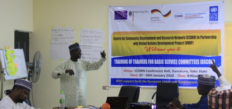 CCDRN Facilitates Training aimed at strengthening community’s capacity to maintain public facilities in Northeast Nigeria