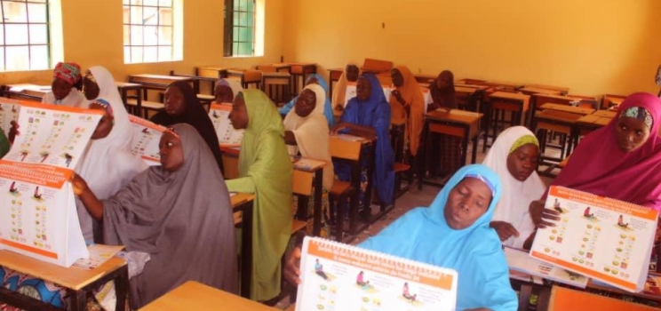 WFP INTERVENTION: CCDRN TRAINS MOTHER 2 MOTHER CARE SUPPORT GROUP VOLUNTEERS IN GUJBA, GULANI, YOBE STATE